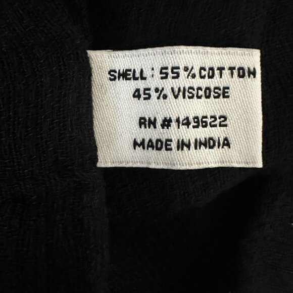 Walter Baker Acapulco Kaftan Swim Cover Up Black One Size NWT Summer Boho - Picture 8 of 11